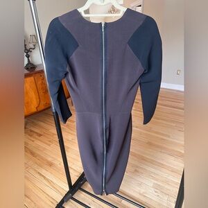 Victoria Beckham Designer Dress size 6 Tailored Silk & Wool Blend